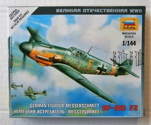ZVEZDA 1/144 6116 MESSERSCHMITT Bf 109 F2