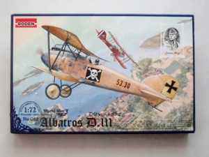 RODEN 1/72 022 ALBATROS D.III OEFFAG s.53.2