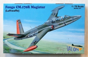 VALOM 1/72 72084 FOGUA CM.170R MAGISTER  LUFTWAFFE 