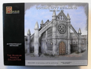 PEGASUS HOBBIES  4925 GOTHIC CITY BUILDING SMALL SET No.2  28mm 