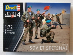 REVELL 1/72 02533 SOVIET SPETSNAZ  1980s 