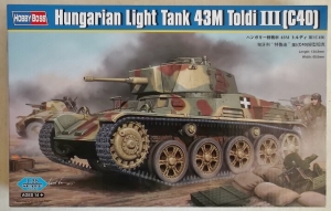 HOBBYBOSS 1/35 82479 HUNGARIAN LIGHT TANK 43M TOLDI III  C40 