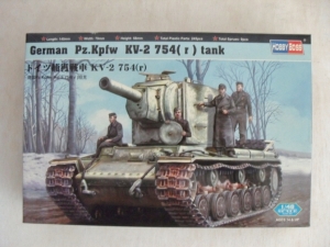 HOBBYBOSS 1/48 84819 GERMAN Pz.Kpfw KV-2 754  r  TANK