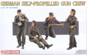 DRAGON 1/35 6367 GERMAN SELF-PROPELLED GUN CREW