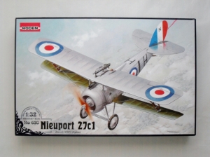 RODEN 1/32 630 NIEUPORT 27c1
