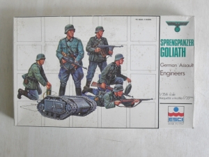ESCI 1/35 5003 SPRENGPANZER GOLIATH GERMAN ASSAULT ENGINEERS