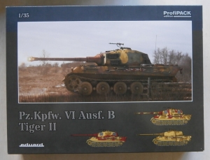 EDUARD 1/35 3715 Pz.Kpfw VI Ausf.B TIGER II
