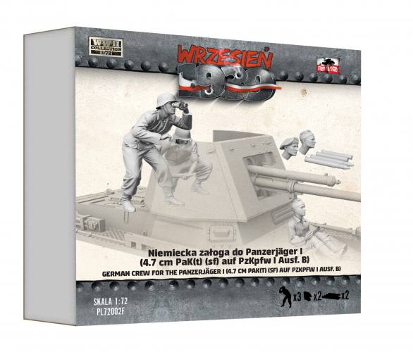 FIRST TO FIGHT 1/72 PL72002F GERMAN CREW FOR PANZERJAGER I