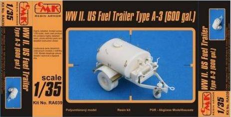 CMK 1/35 RA039 WW II US FUEL TRAILER TYPE A-3  600 GAL. 