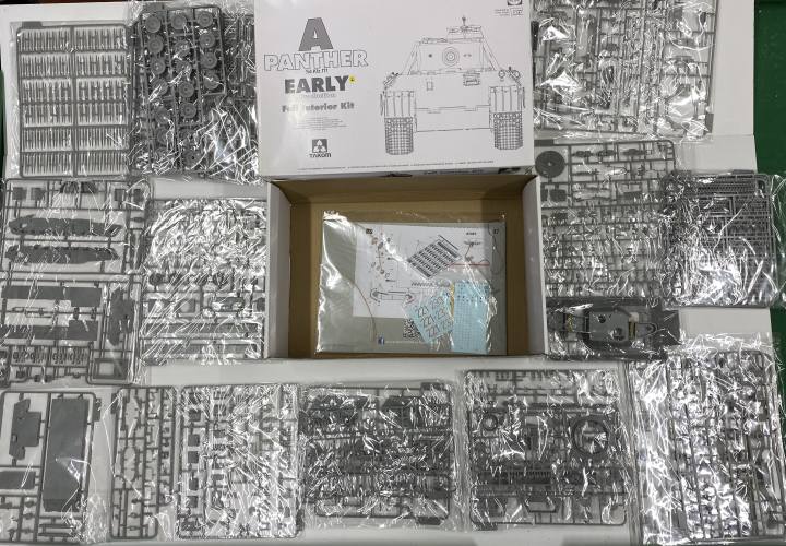 KINGKIT MODEL SCRAPYARD 1/35 TAKOM 2097 SD.KFZ.171 PANTHER A EARLY PRODUCTION  MISSING SPRUE N 