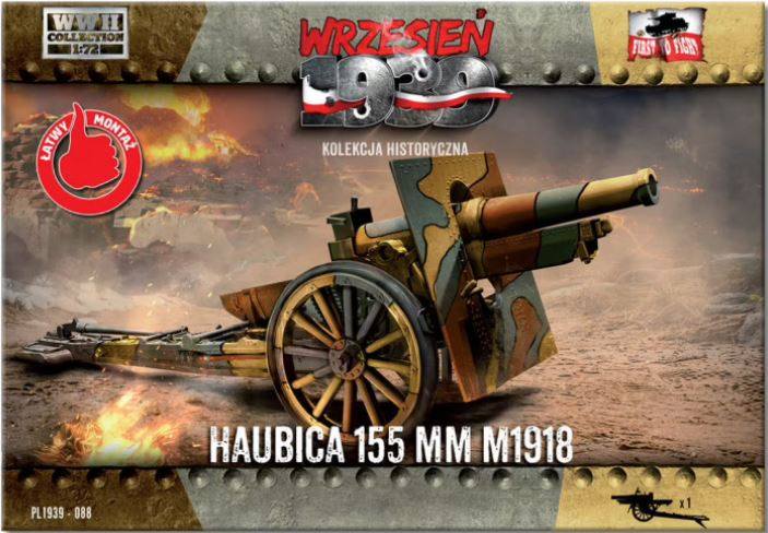 FIRST TO FIGHT 1/72 088 HAUBICA 155 MM M1918
