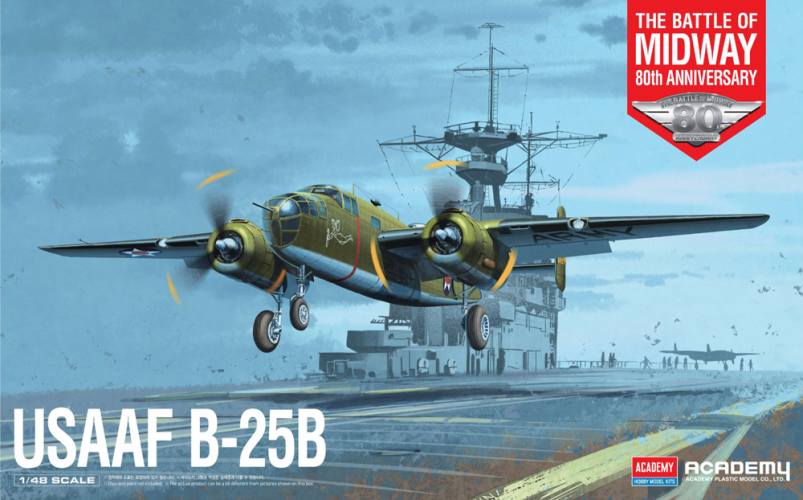 ACADEMY 1/48 12336 USAAF B-25B DOOLITTLE RAID