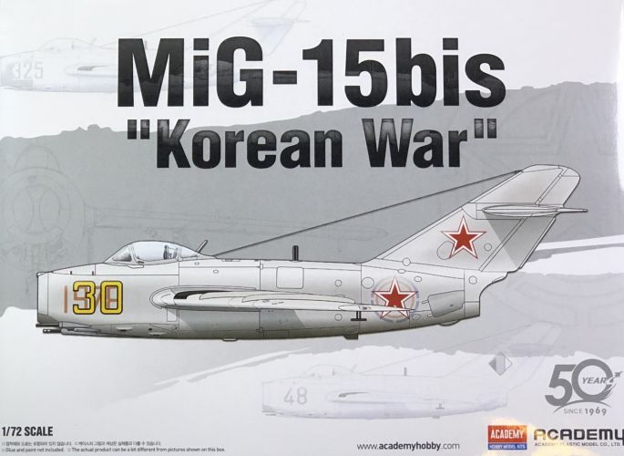 ACADEMY 1/72 12566 MiG-15bis KOREAN WAR