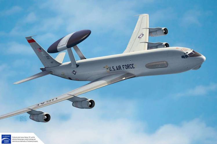 ACADEMY 1/144 12629 USAF E-3G SENTRY AEW C