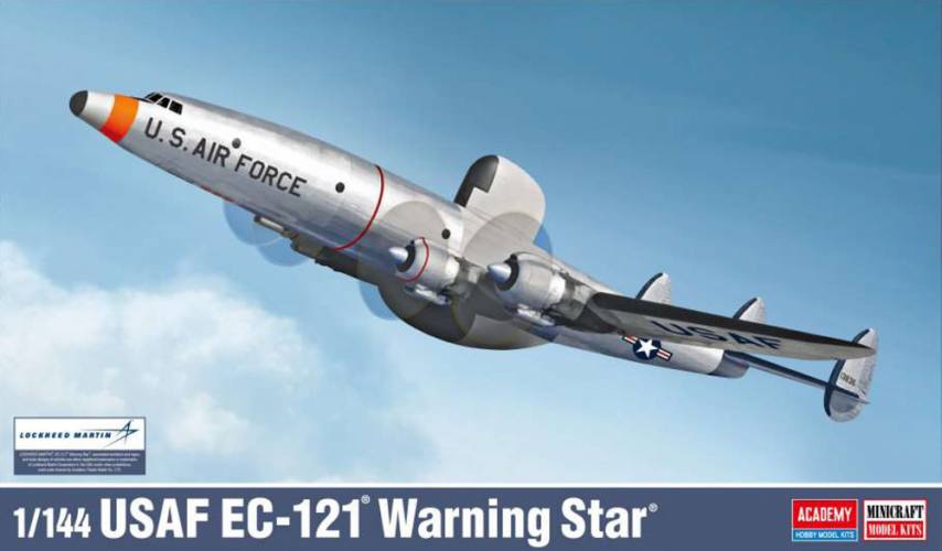 ACADEMY 1/144 12637 USAF EC-121 WARNING STAR