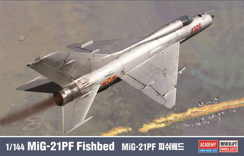  1/144 12664 MIG-21PF FISHBED