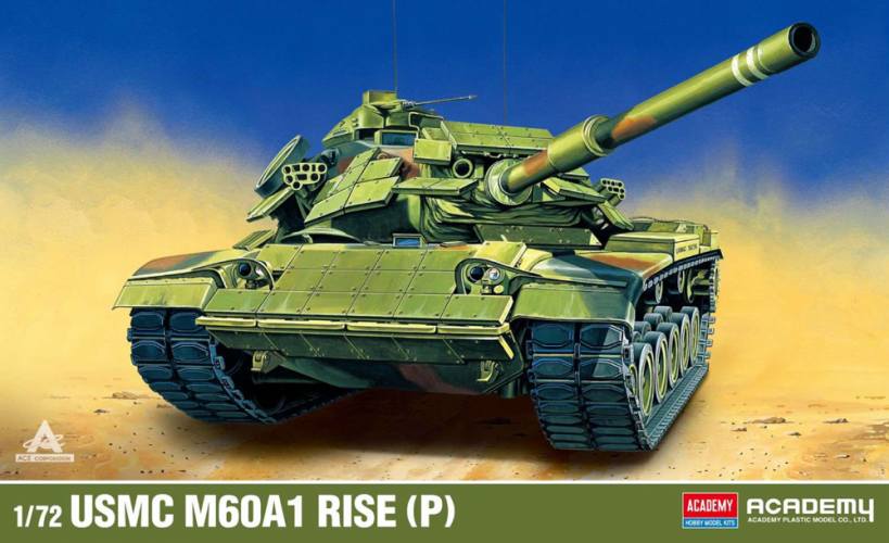 ACADEMY 1/72 13425 USMC M60A1 RISE  P 