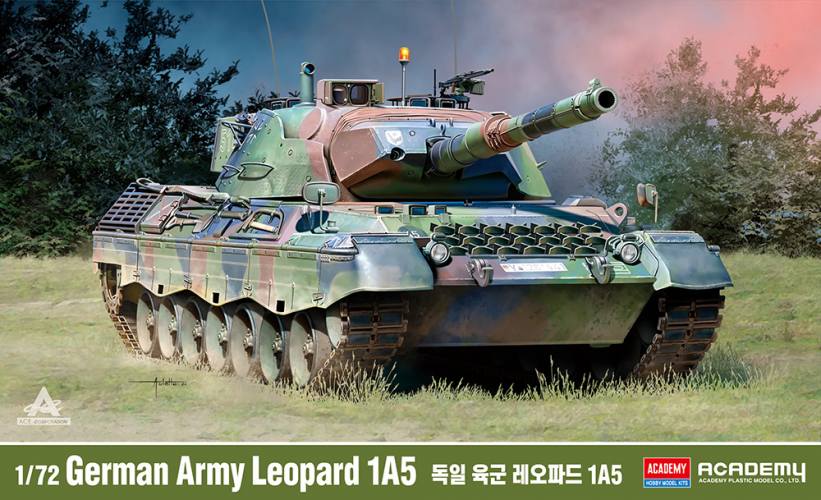 ACADEMY 1/72 13433 GERMAN ARMY LEOPARD 1A5