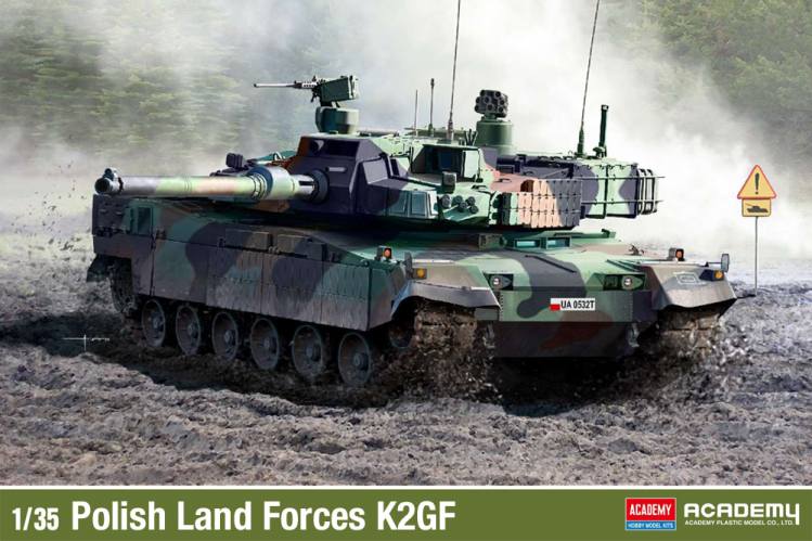ACADEMY 1/35 13560 POLISH LAND FORCES K2GF 