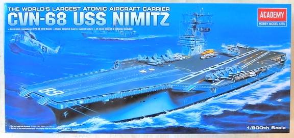 ACADEMY 1/800 14213 CVN-68 USS NIMITZ - SPECIAL OFFER PRICE