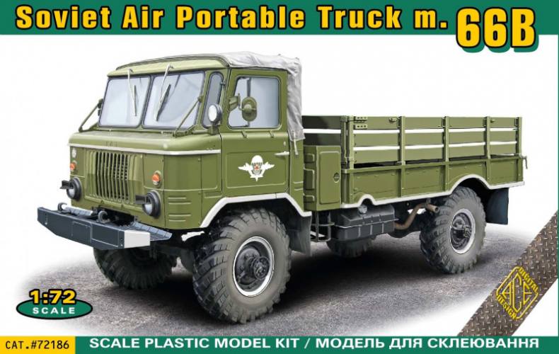 ACE 1/72 72186 SOVIET AIR PORTABLE TRUCK M.66B