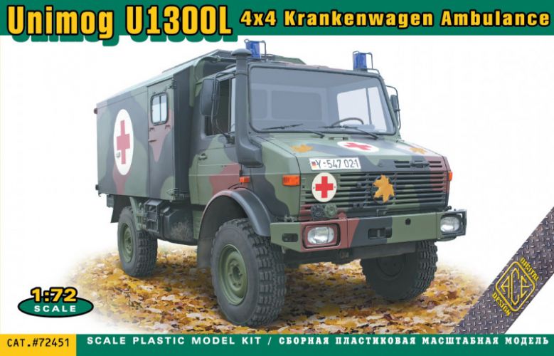 ACE 1/72 72451 U1300L KRANKENWAGEN