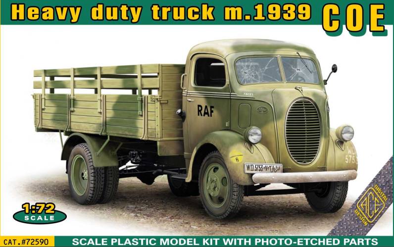 ACE 1/72 72590 COE HEAVY DUTY TRUCK MOD.1939