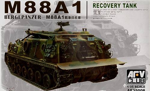 AFV CLUB 1/35 35008 M88A1 RECOVERY TANK BERGEPANZER