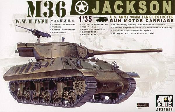 AFV CLUB 1/35 35058 M36 JACKSON