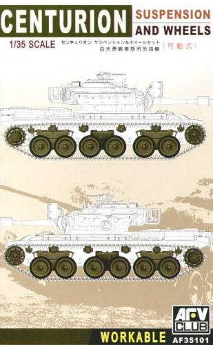 AFV CLUB 1/35 35101 CENTURION SUSPENSION   WHEELS