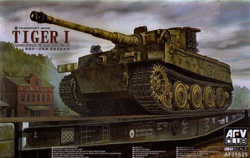 AFV CLUB 1/35 35S25 TIGER I IN TRANSPORT MODE