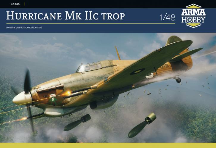 ARMA HOBBY 1/48 40005 HURRICANE MK.IIC TROP