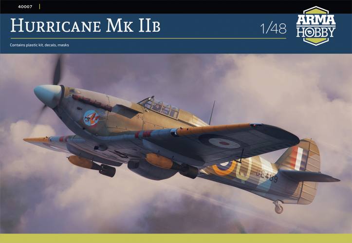 ARMA HOBBY 1/48 40007 HURRICANE MK.IIB