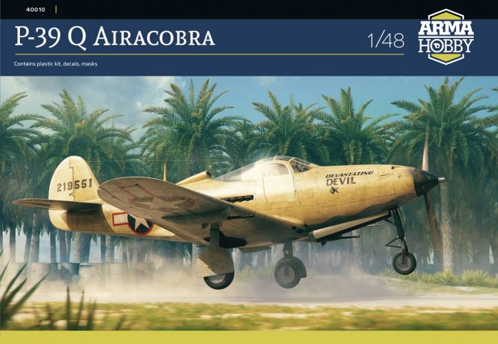 ARMA HOBBY 1/48 40010 BELL P-39Q AIRACOBRA 