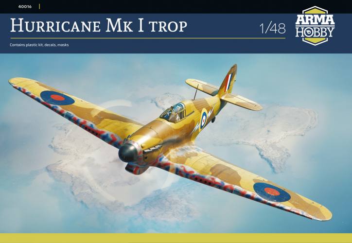 ARMA HOBBY 1/48 40016 HURRICANE MK.I TROP