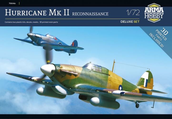 ARMA HOBBY 1/72 70046 HURRICANE MKII RECONNAISSANCE