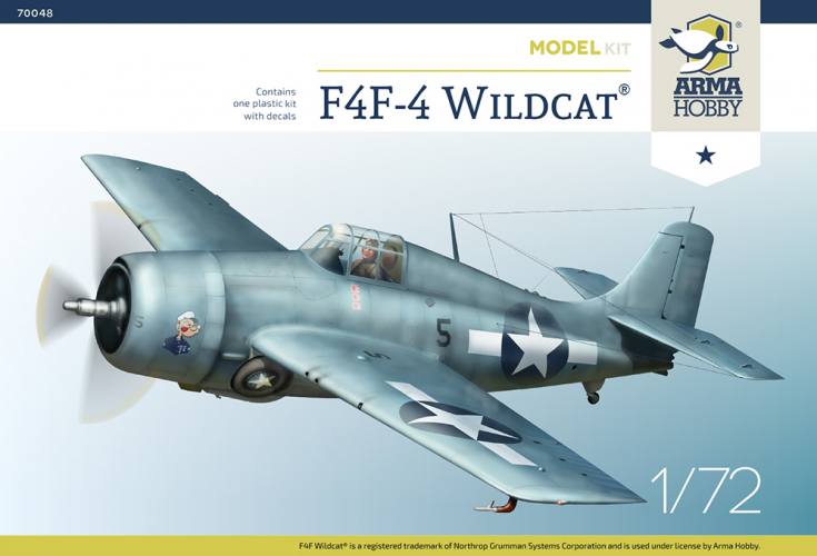 ARMA HOBBY 1/72 70048 GRUMMAN F4F-4 WILDCAT