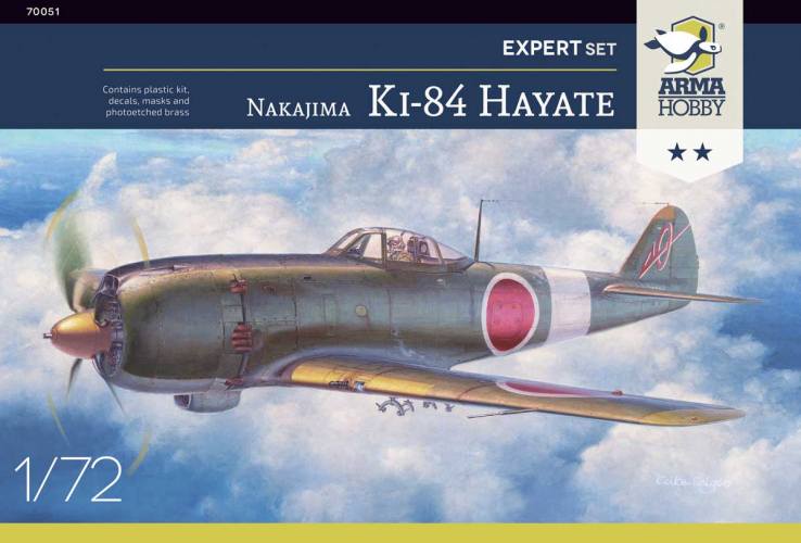ARMA HOBBY 1/72 70051 NAKAJIMA KI-84 KATE EXPERT SET