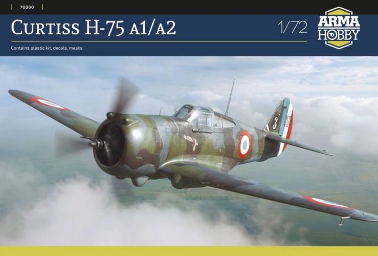 ARMA HOBBY 1/72 70080 CURTISS H-75 A1/A2