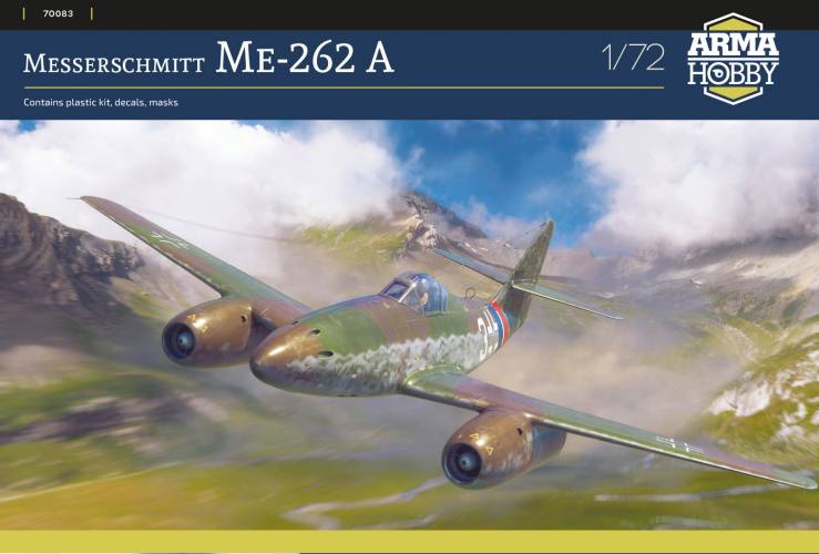 ARMA HOBBY 1/72 70083 MESSERSCHMITT ME-262A-1A