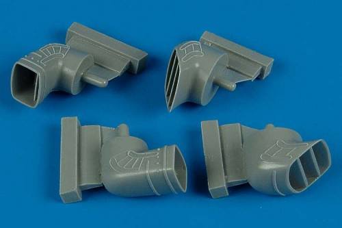 AIRES HOBBY MODELS 1/48 4469 BAe Harrier GR.5/GR.7 exhaust nozzles  designed to be used with Hasegawa kits  