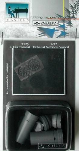 AIRES HOBBY MODELS 1/72 7125 F-14A TOMCAT EXHAUST NOZZLES