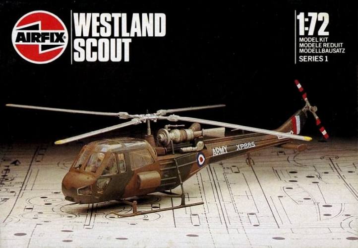 AIRFIX 1/72 01042  1983  WESTLAND SCOUT