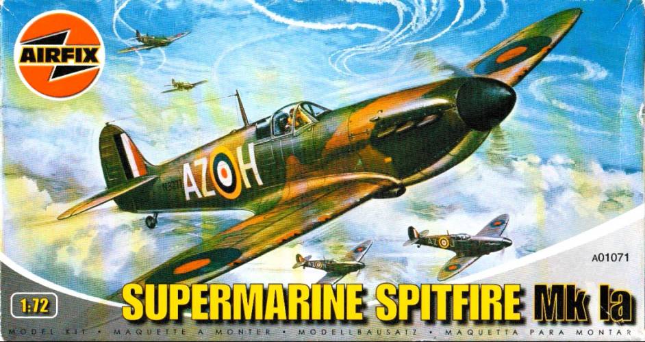 AIRFIX 1/72 01071  2005/2008  SUPERMARINE SPITFIRE Mk.I