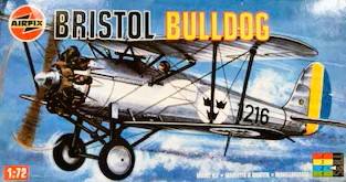 AIRFIX 1/72 01083  1994  BRISTOL BULLDOG