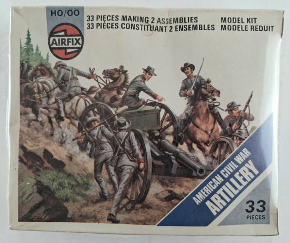AIRFIX HO/OO 01714-5 AMERICAN CIVIL WAR ARTILLERY