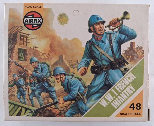 AIRFIX HO/OO 01728-4 W.W.I FRENCH INFANTRY