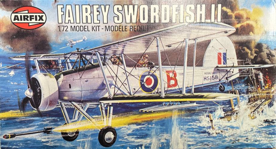 AIRFIX 1/72 02005  1978  FAIREY SWORDFISH II