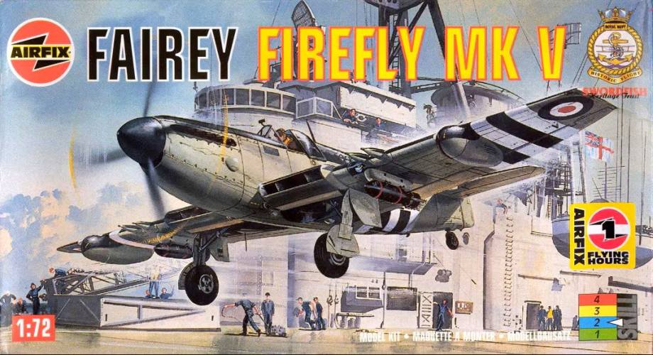 AIRFIX 1/72 02018  1996/1998  FAIREY FIREFLY Mk.V 