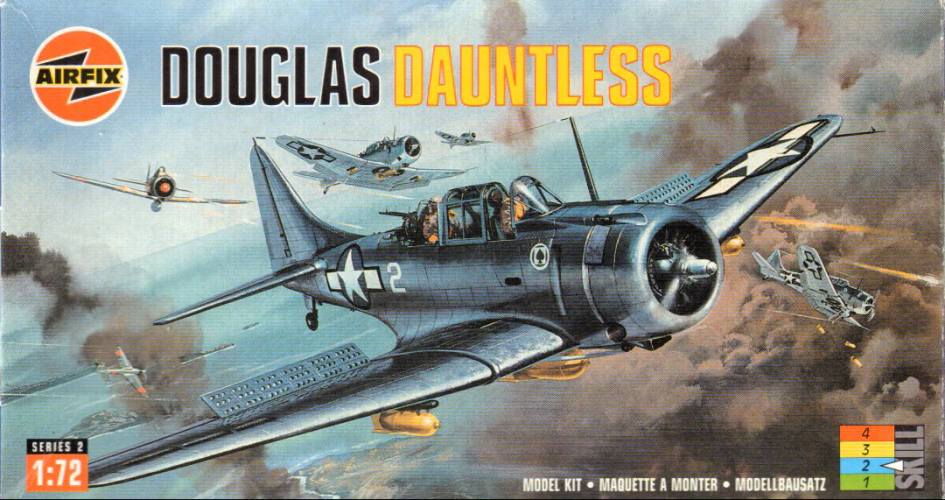 AIRFIX 1/72 02022  1994  DOUGLAS DAUNTLESS SBD 3/5 